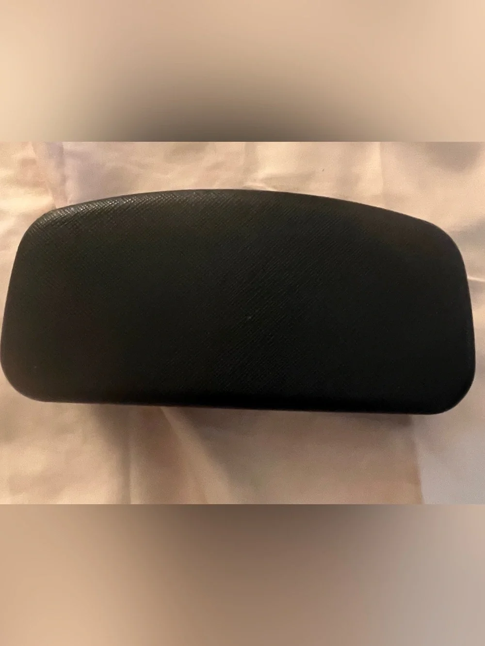 Salvatore Ferragamo Black Embossed Textured Sunglasses Eyewear Case